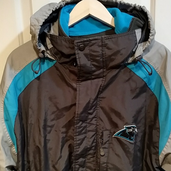 Reebok Other - 💙🖤All Weather Carolina Panther Coat🖤💙🐾
